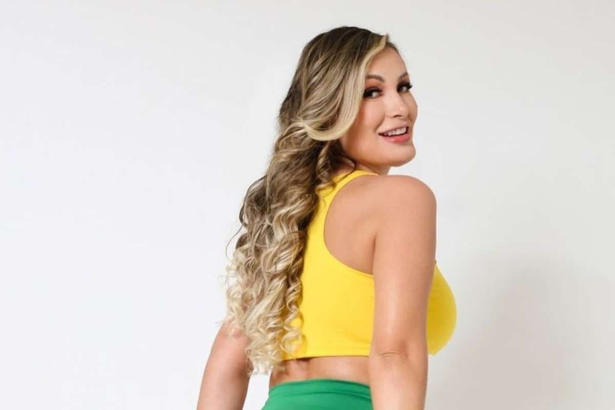 Andressa Urach compartilha vídeo adulto com ator brasileiro dotado de 24 cm  - Foleto